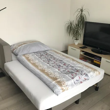 Prijemny V Rodinnem Domku Se Sdilenym Bazenem, Terasou A Zahradou Apartment Krovi
